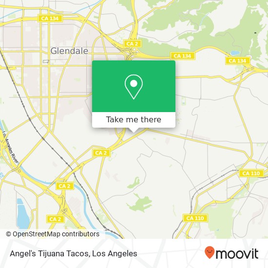 Angel's Tijuana Tacos map