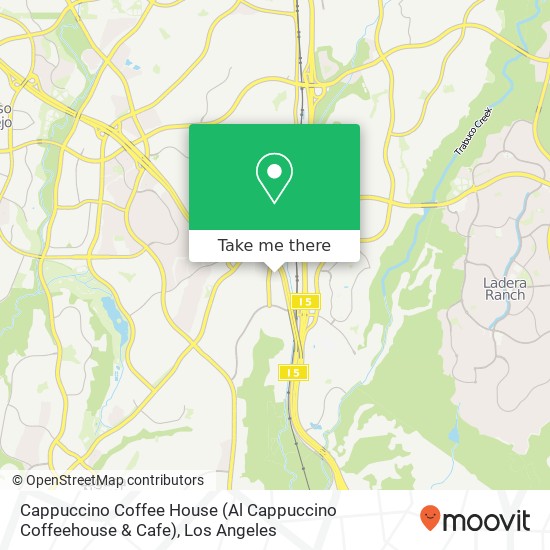 Cappuccino Coffee House (Al Cappuccino Coffeehouse & Cafe) map