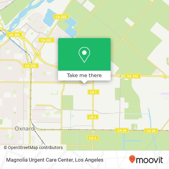 Magnolia Urgent Care Center map