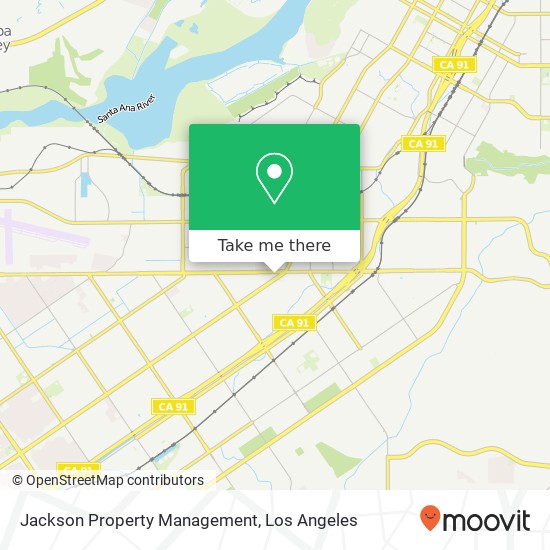 Mapa de Jackson Property Management