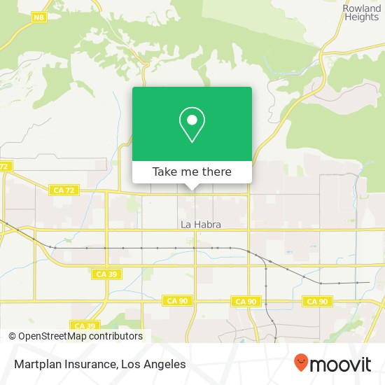 Mapa de Martplan Insurance