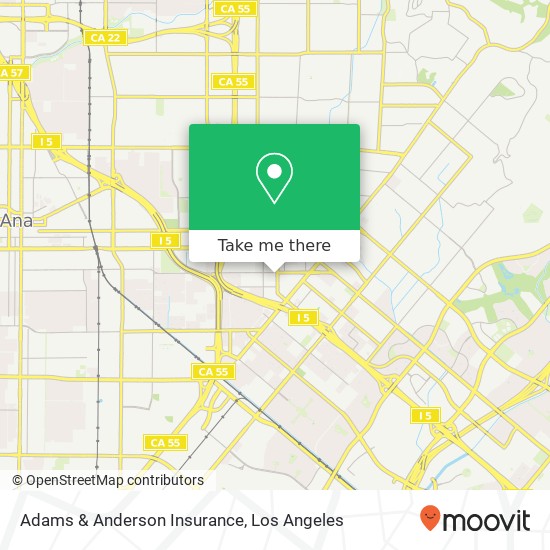 Adams & Anderson Insurance map