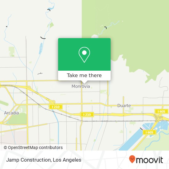 Jamp Construction map