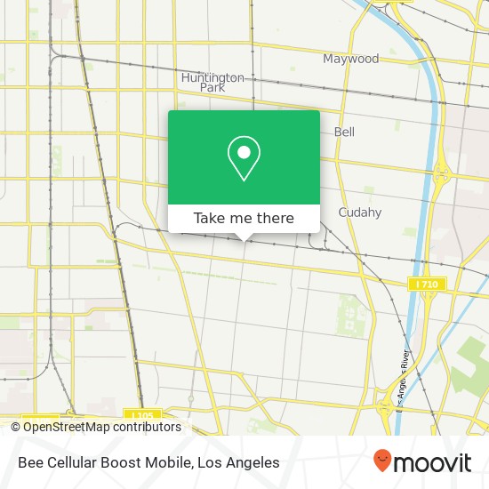 Bee Cellular Boost Mobile map