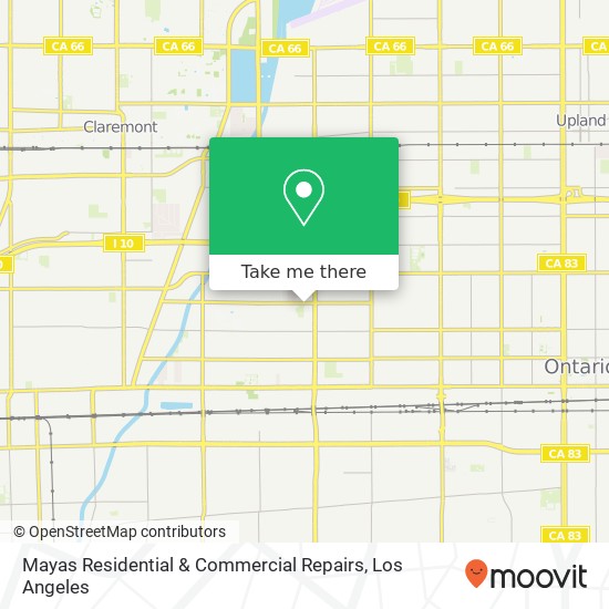 Mayas Residential & Commercial Repairs map