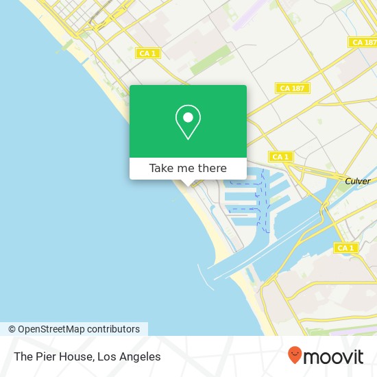 The Pier House map