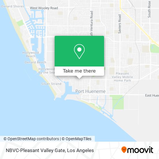 NBVC-Pleasant Valley Gate map