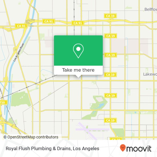 Royal Flush Plumbing & Drains map
