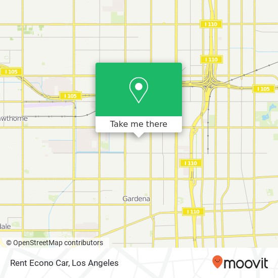 Rent Econo Car map