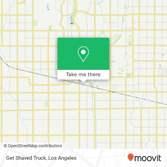 Get Shaved Truck map