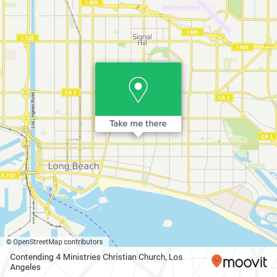 Contending 4 Ministries Christian Church map