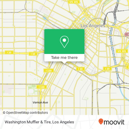 Washington Muffler & Tire map