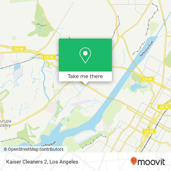 Kaiser Cleaners 2 map