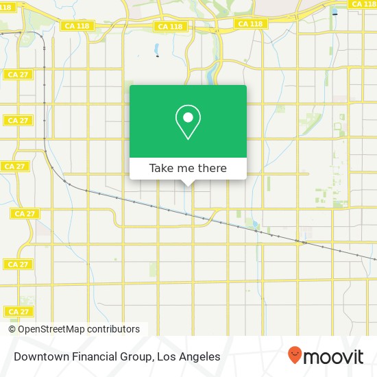 Downtown Financial Group map