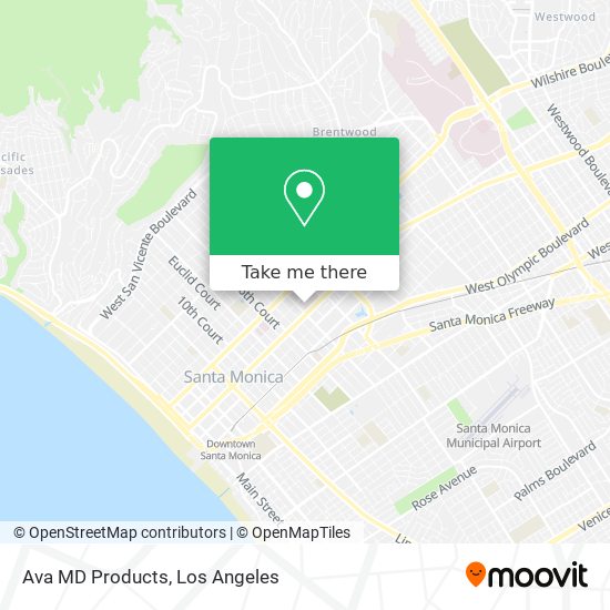 Mapa de Ava MD Products
