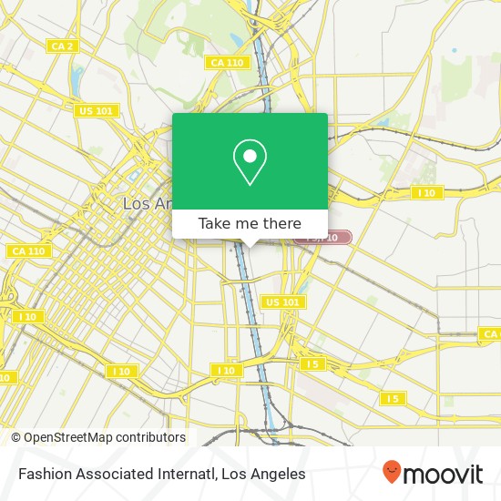 Fashion Associated Internatl map