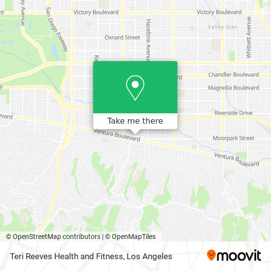 Teri Reeves Health and Fitness map