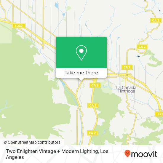 Mapa de Two Enlighten Vintage + Modern Lighting