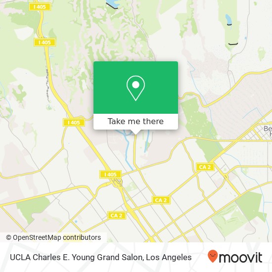 UCLA Charles E. Young Grand Salon map