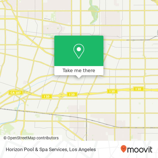 Horizon Pool & Spa Services map