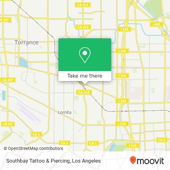 Southbay Tattoo & Piercing map