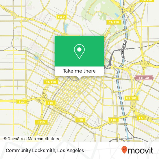 Community Locksmith map