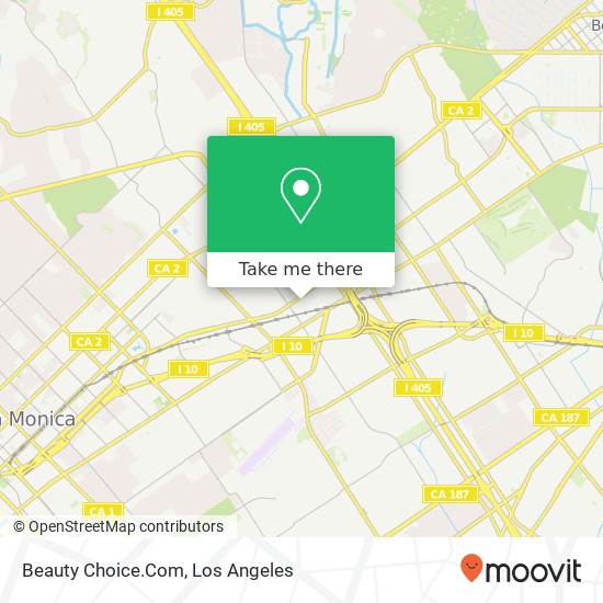 Beauty Choice.Com map