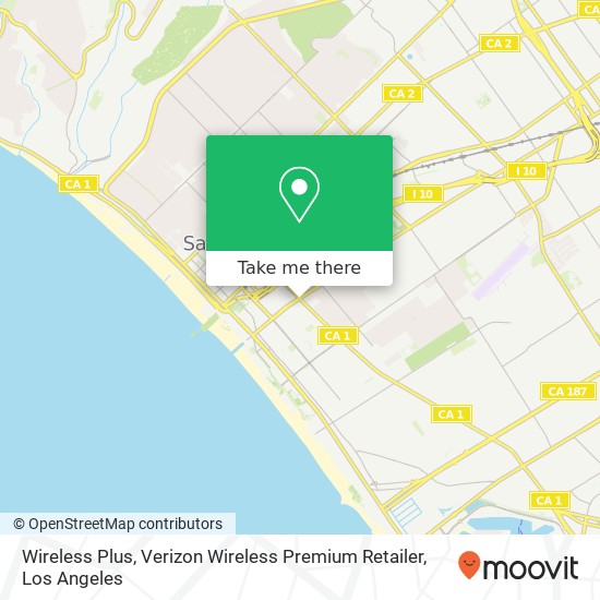 Wireless Plus, Verizon Wireless Premium Retailer map