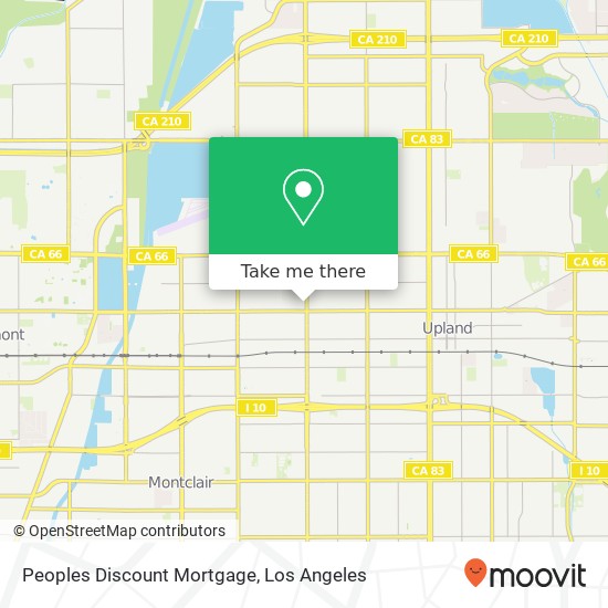 Peoples Discount Mortgage map