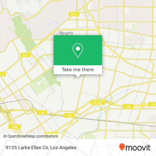 Mapa de 9135 Larke Ellen Cir