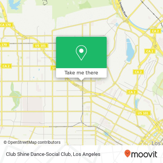Club Shine Dance-Social Club map