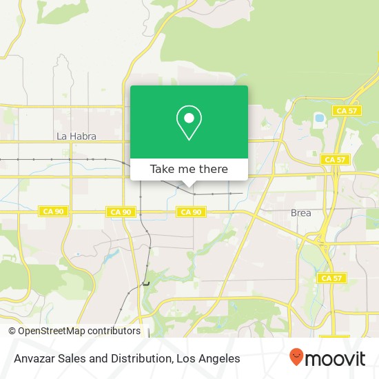 Anvazar Sales and Distribution map