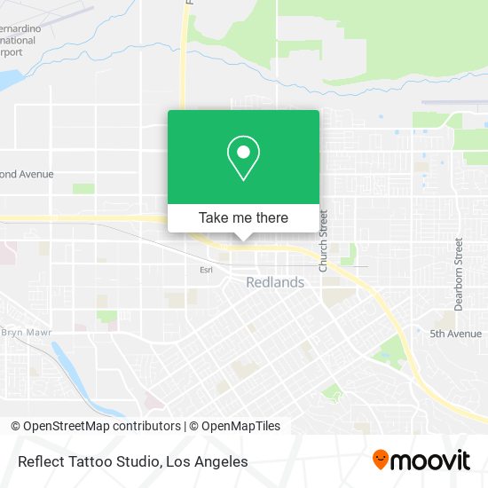 Reflect Tattoo Studio map