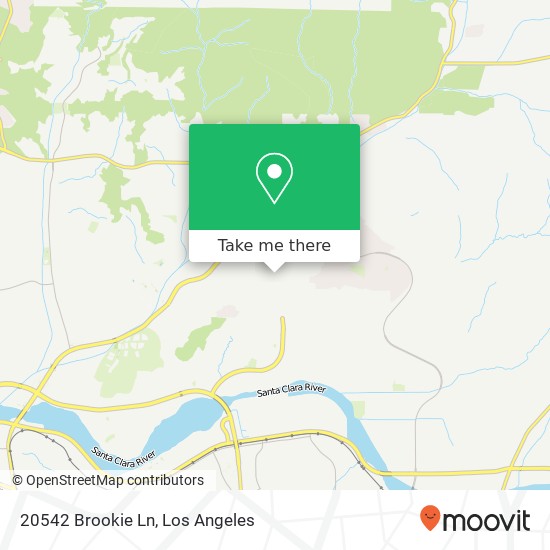 Mapa de 20542 Brookie Ln