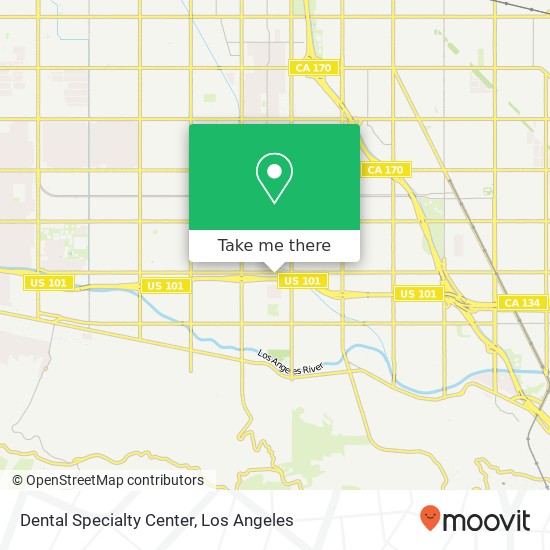 Dental Specialty Center map