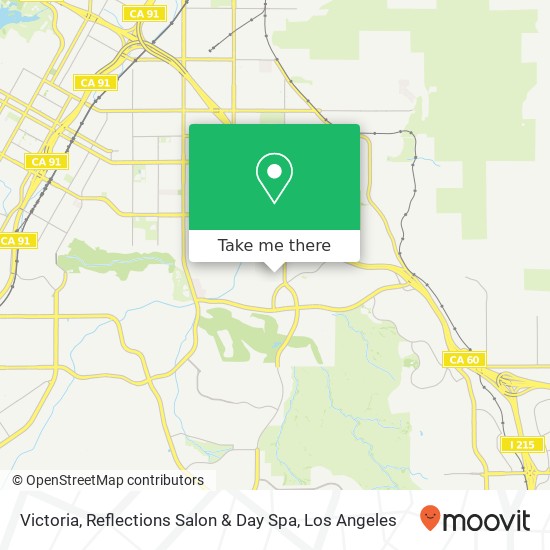 Mapa de Victoria, Reflections Salon & Day Spa