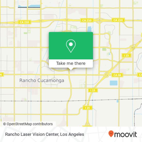 Mapa de Rancho Laser Vision Center