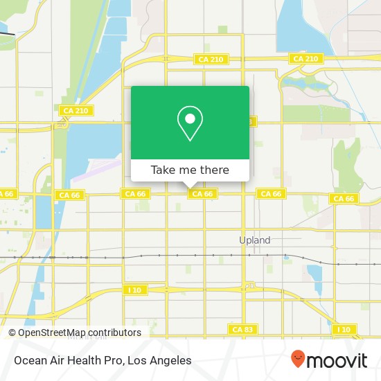 Ocean Air Health Pro map