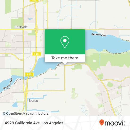 4929 California Ave map