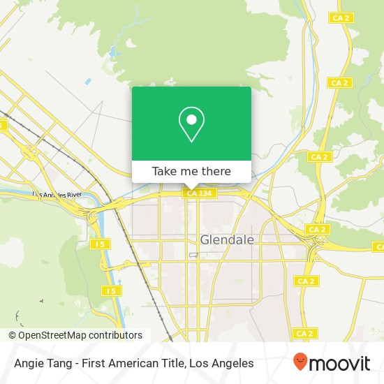 Mapa de Angie Tang - First American Title