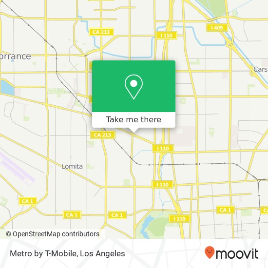 Metro by T-Mobile map