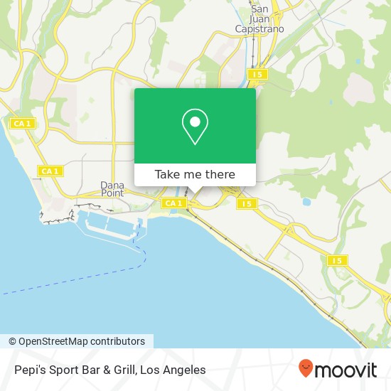 Mapa de Pepi's Sport Bar & Grill
