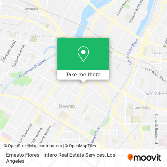 Ernesto Flores - Intero Real Estate Services map