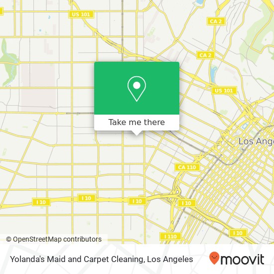 Yolanda's Maid and Carpet Cleaning map