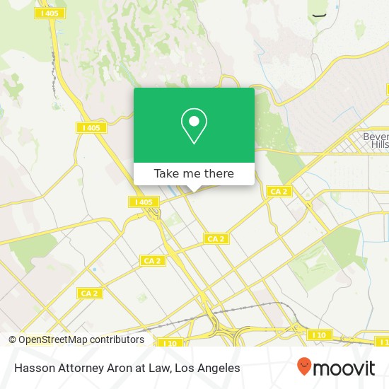 Hasson Attorney Aron at Law map