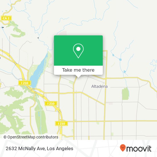 2632 McNally Ave map