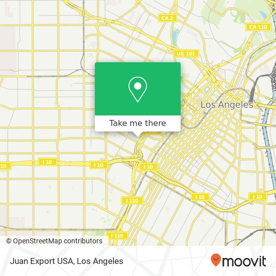Mapa de Juan Export USA