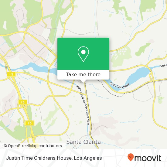 Justin Time Childrens House map