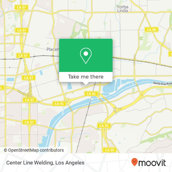 Mapa de Center Line Welding