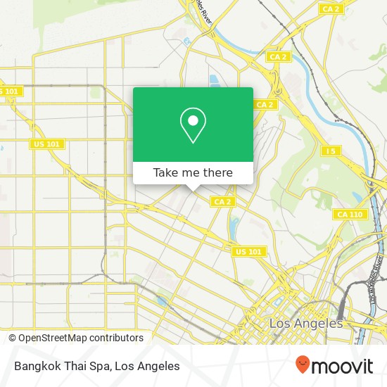 Mapa de Bangkok Thai Spa